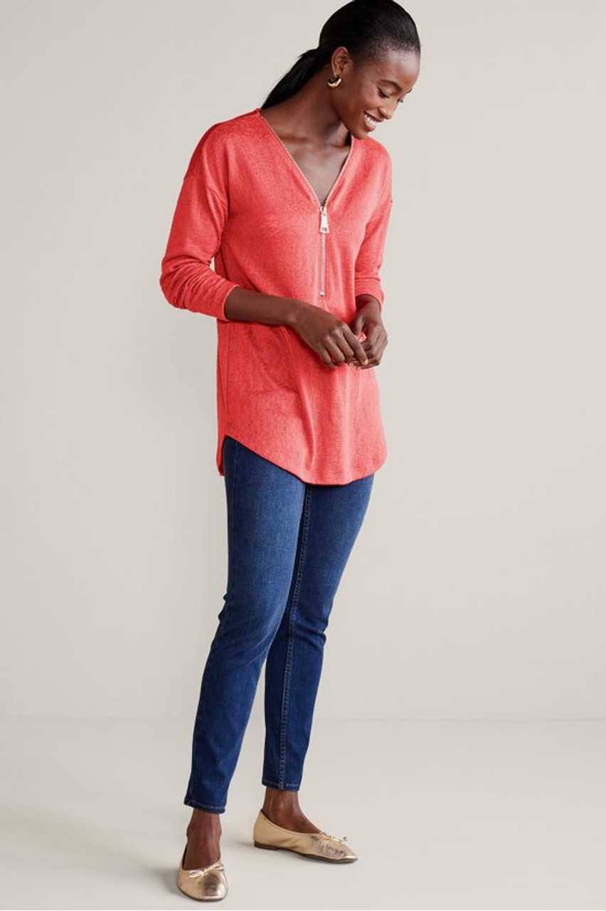 Valentina Zip Sweater   2216