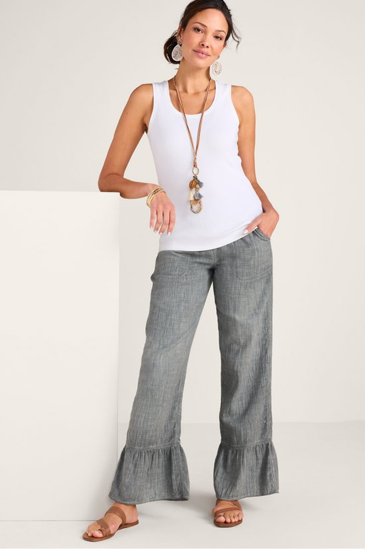 Laurette Wide Leg Pants