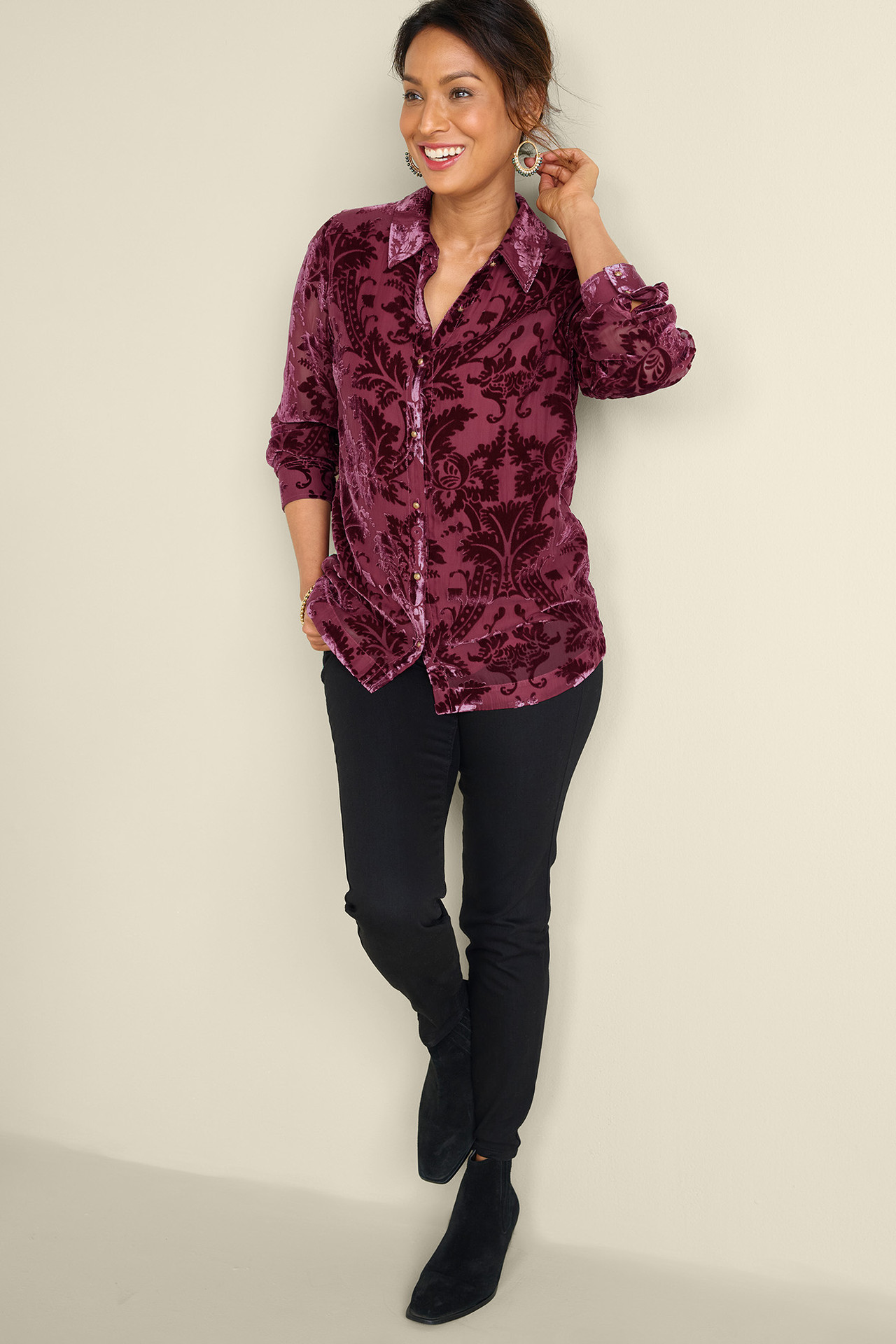 Floreat Velvet Shirt