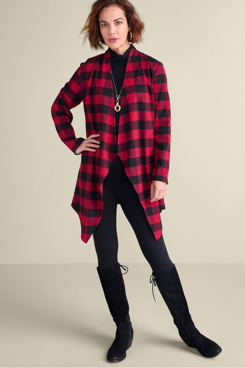 Mad About Plaid Topper