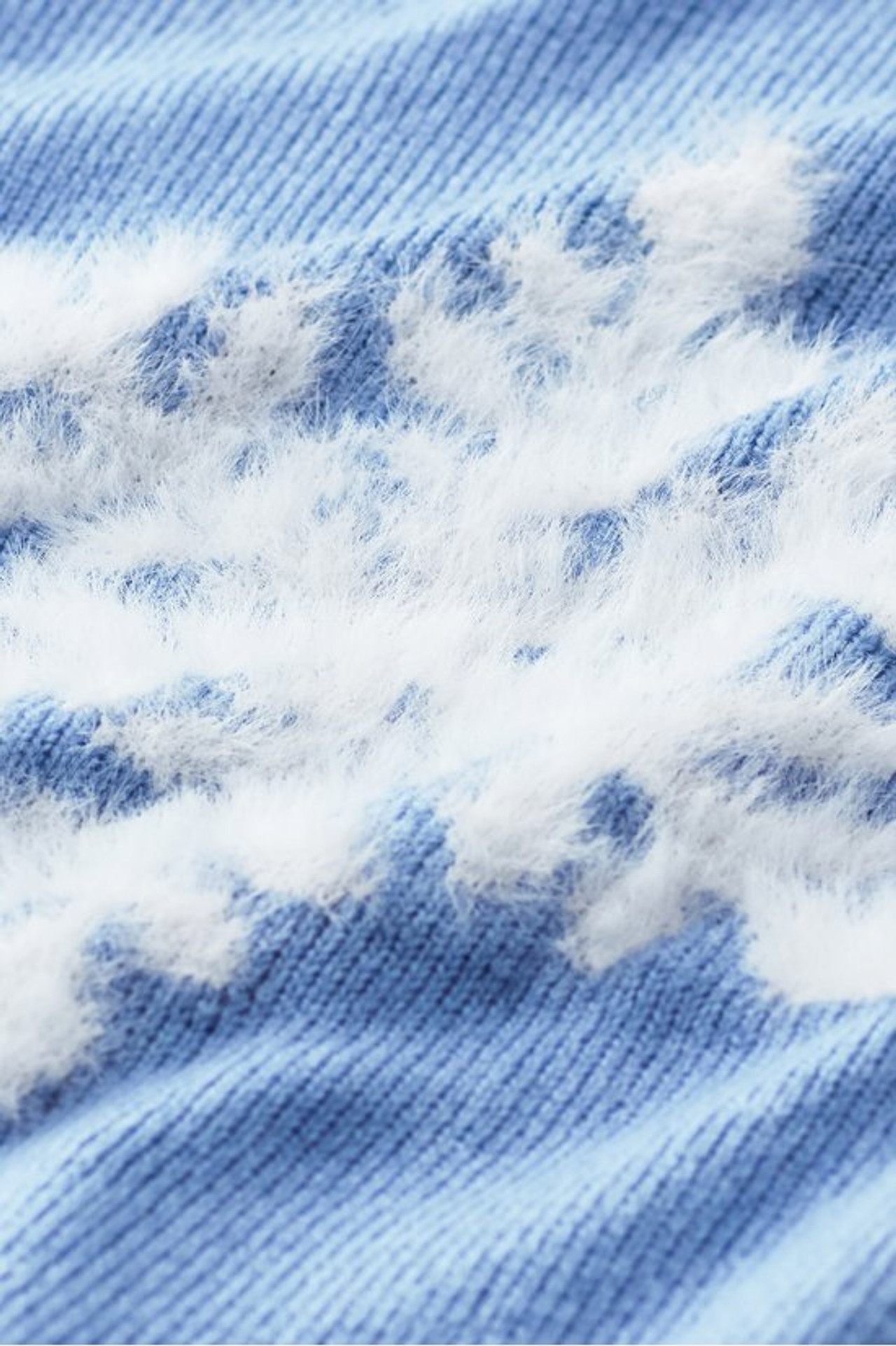 Draya Eyelash Snowflake Sweater