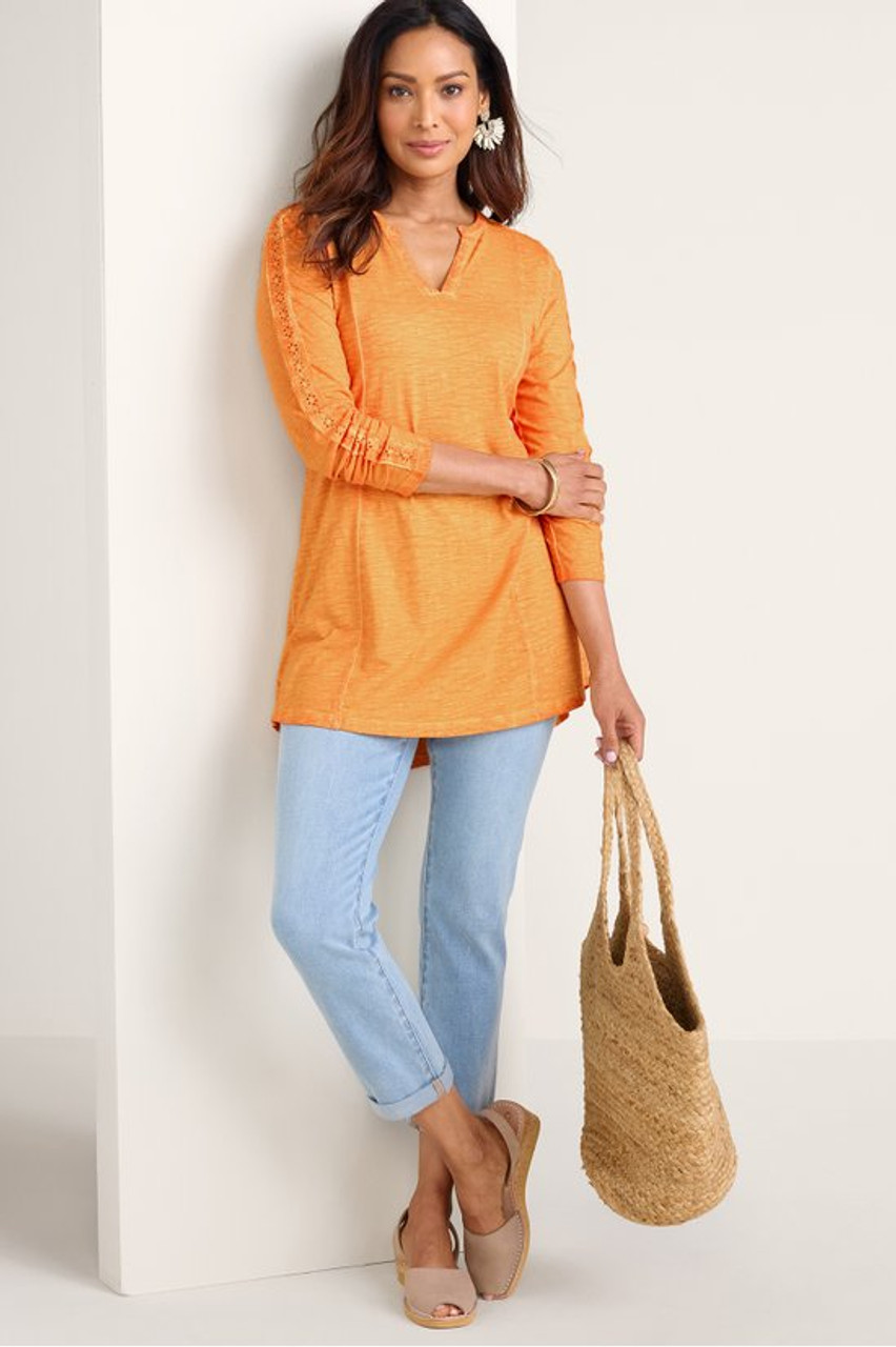 Joan Eyelet Tunic