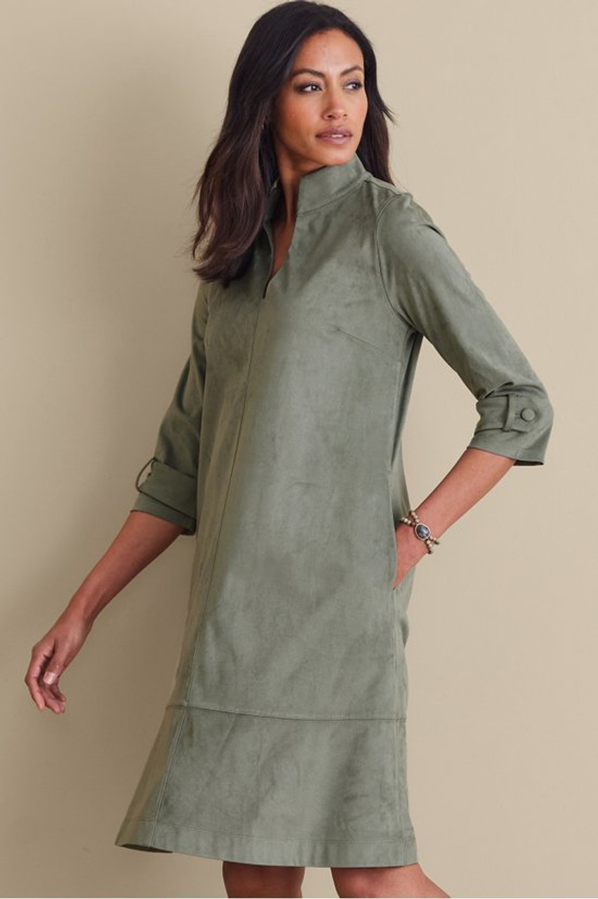 Rani Faux Suede Dress