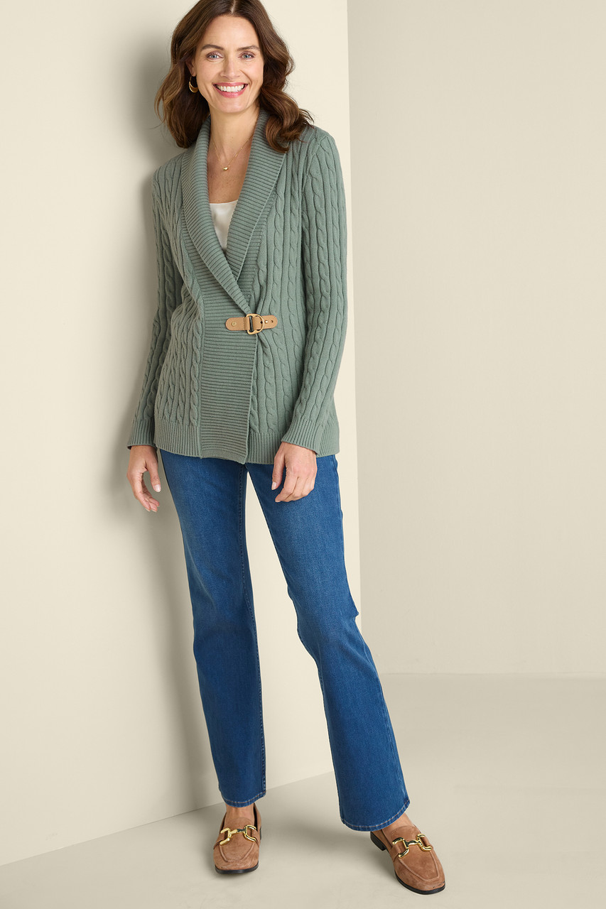 Ivey Cable Knit Cardigan