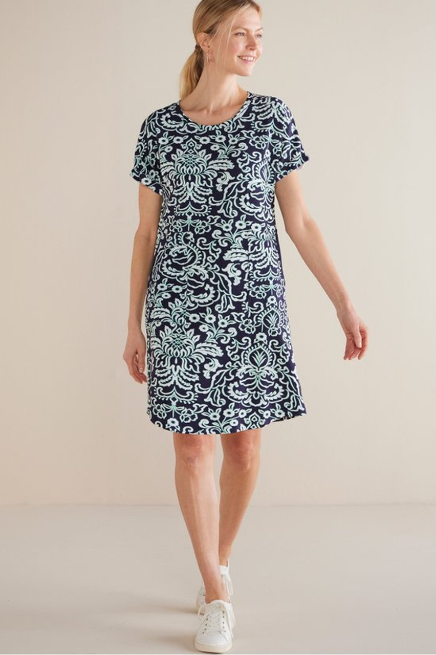 Fina French Terry Short Dress