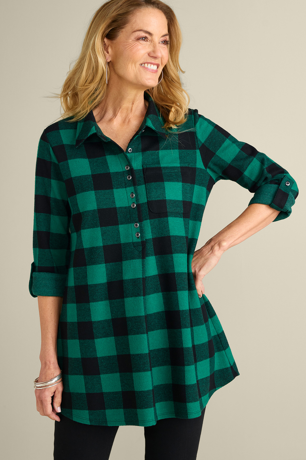 Mad About Plaid Tunic