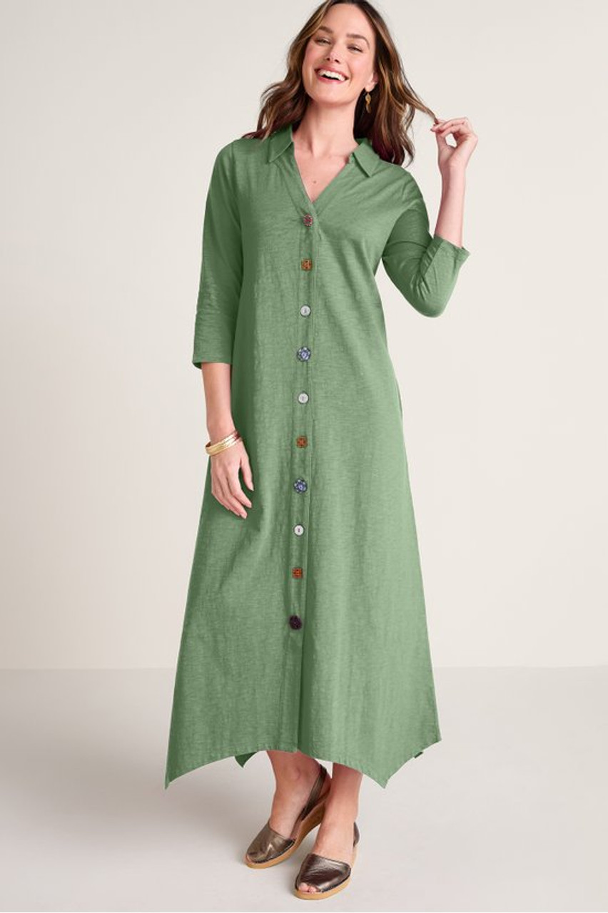 Danielle ¾ Sleeve Maxi Dress