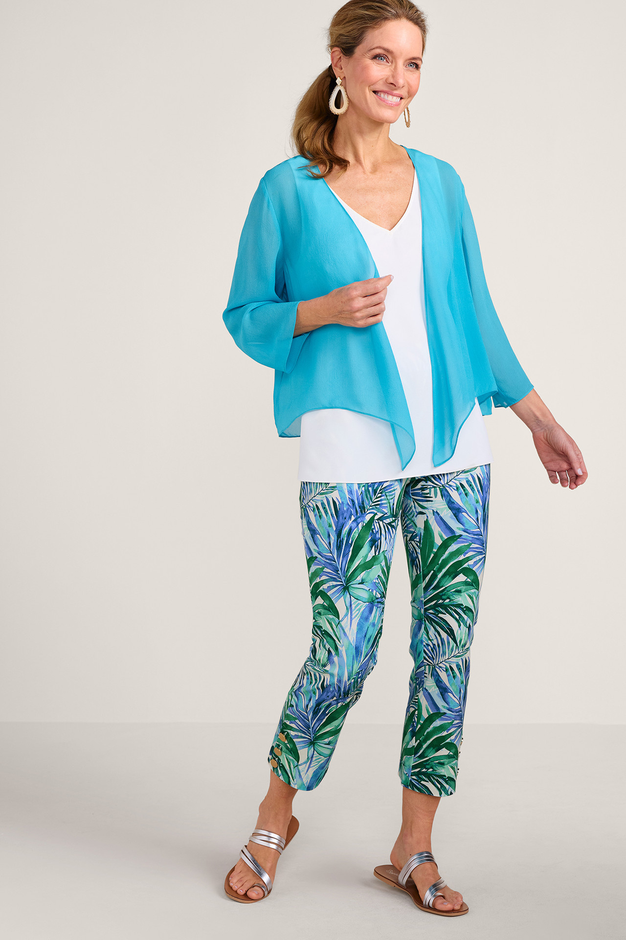 SoftEssential™ SUPERLA Slim Leg Crop Pants1194