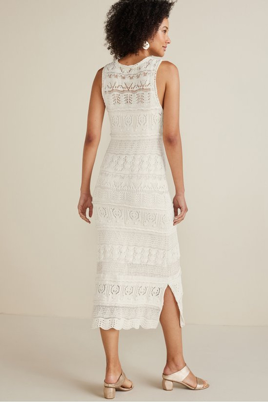 Erica Crochet Midi Dress