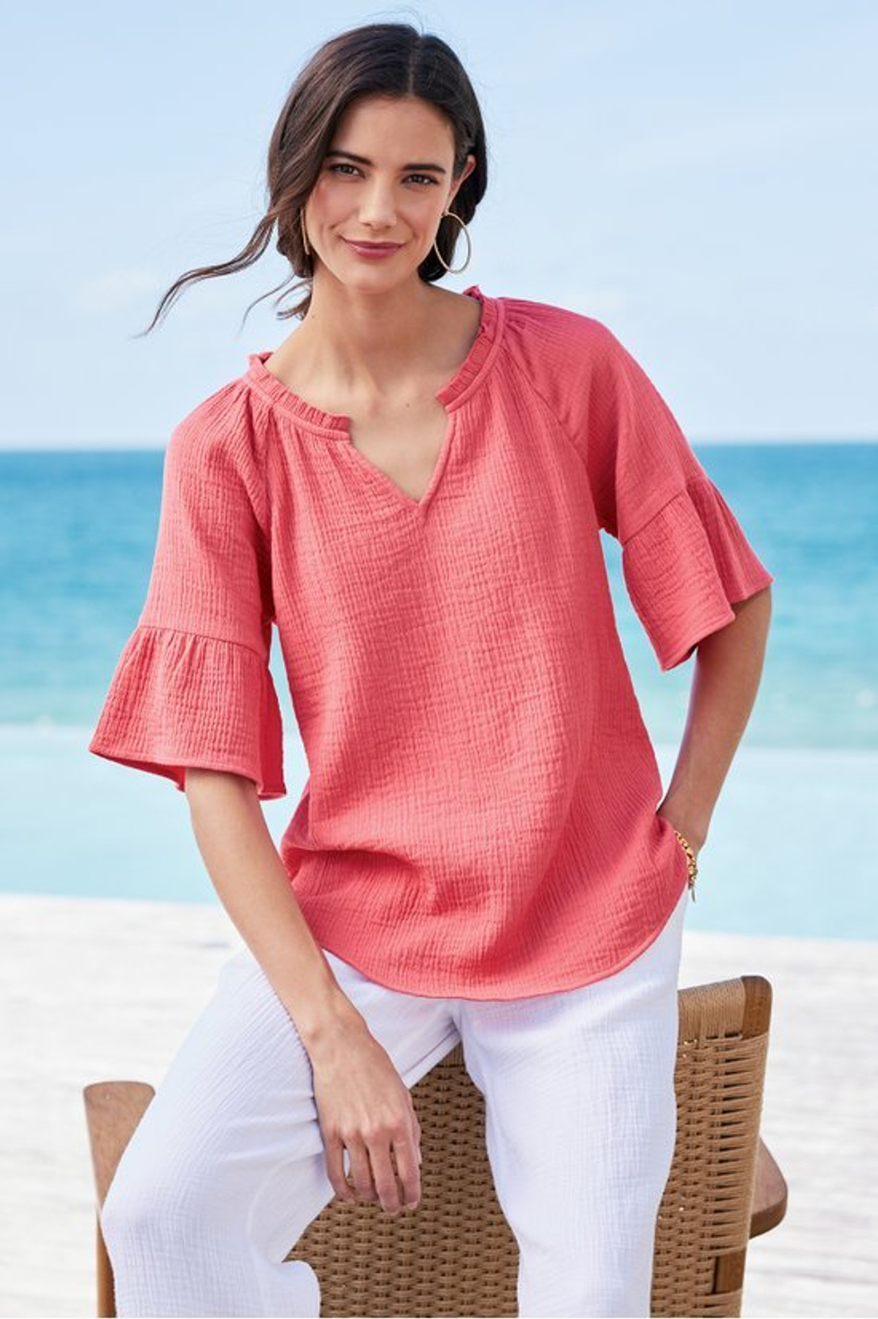 Vinka Gauze Pullover