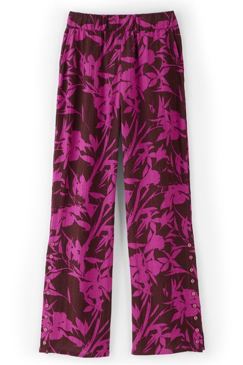 Oceo Gauze Wide-Leg Pants1474