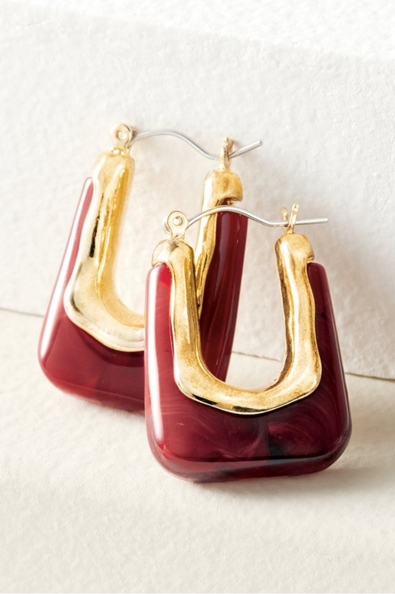 Parker Square Hoop Earrings