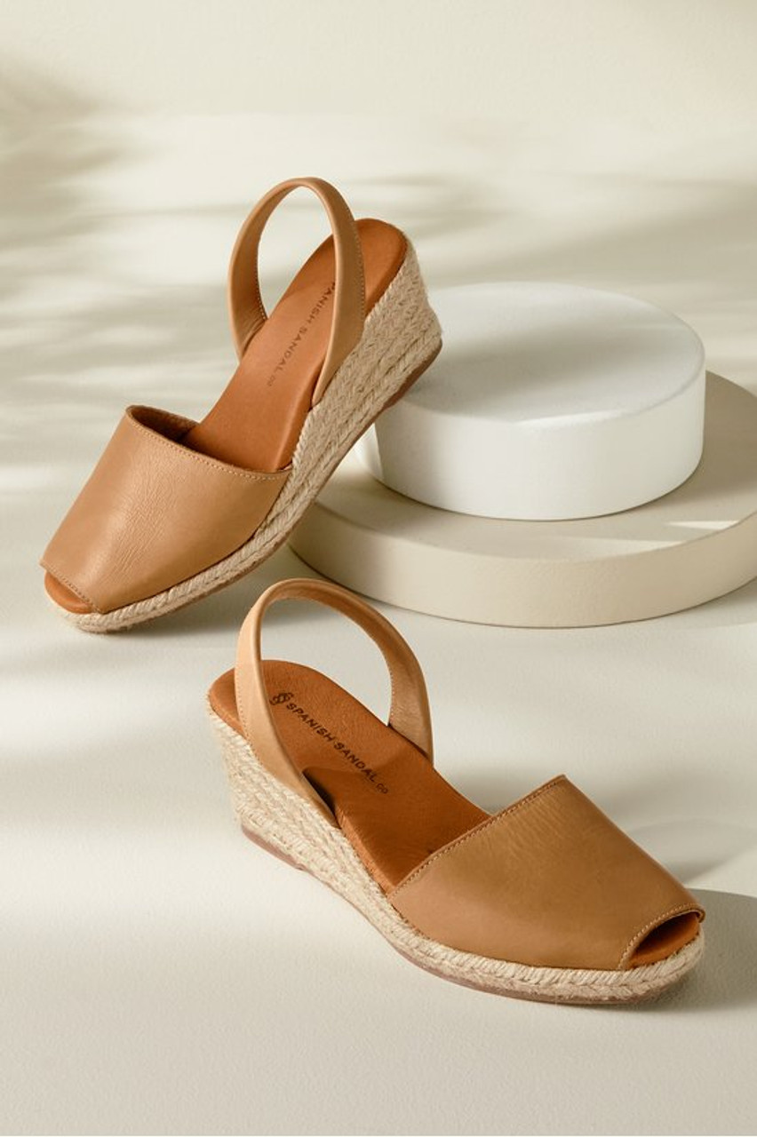 CalaXini Rope Wedge Espadrille