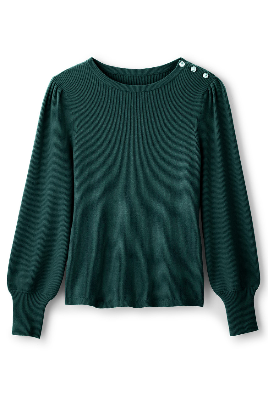 Tyla Button Shoulder Sweater