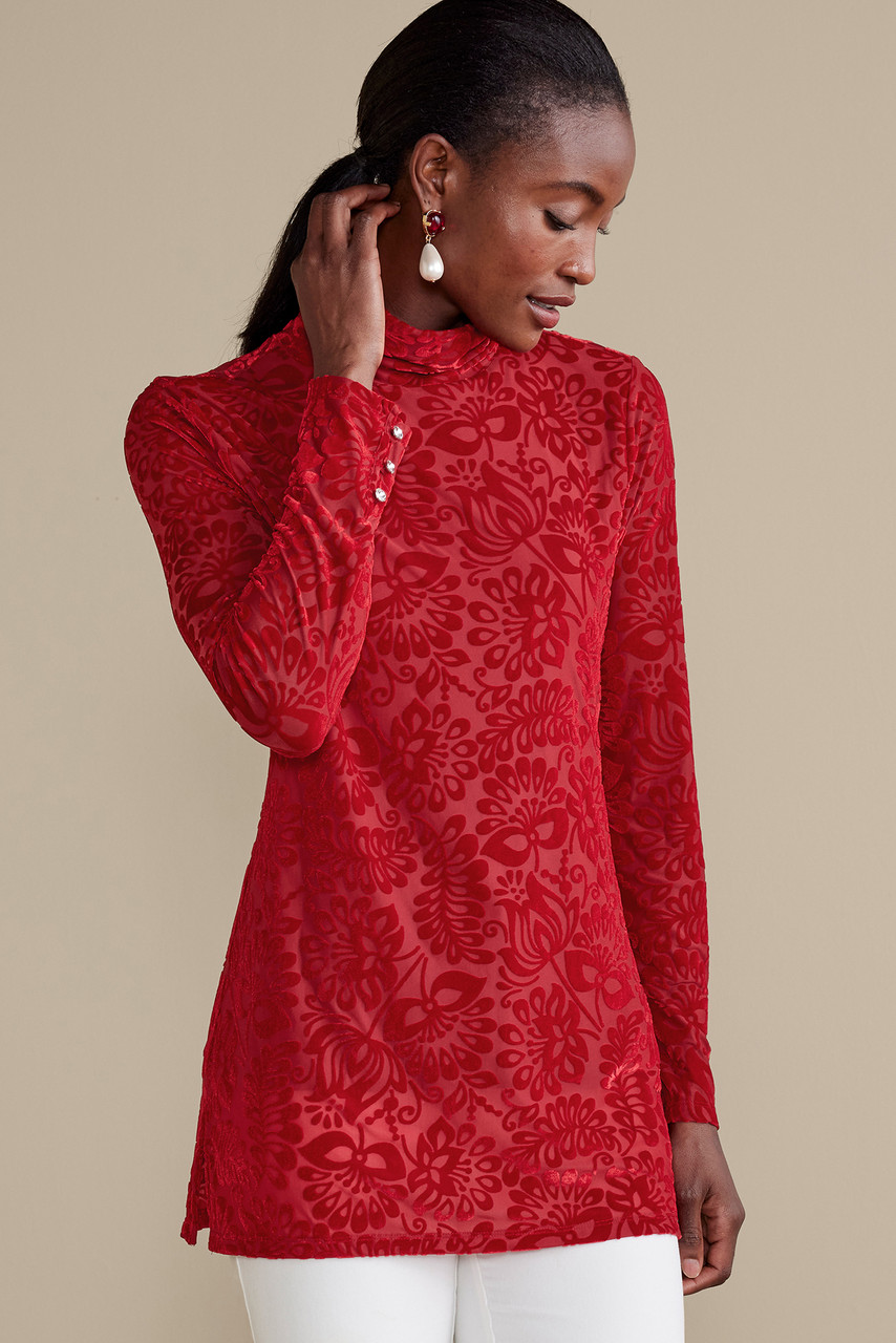 Walden Velvet Turtleneck