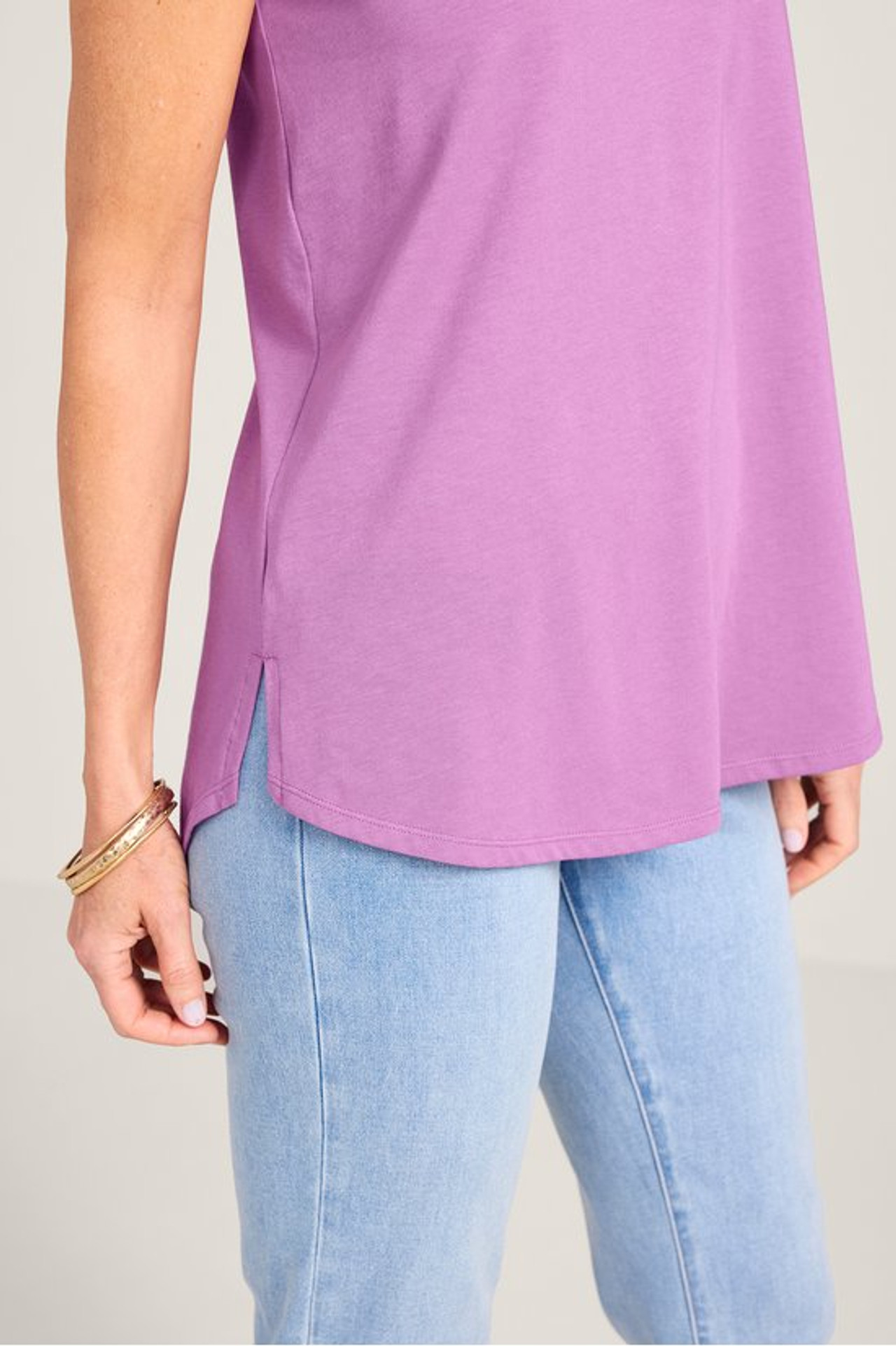 SoftEssential™ Supima® Isabel Sleeveless Tunic