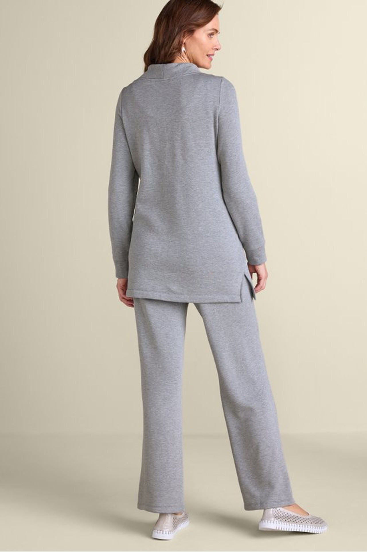 Lola French Terry Cowl Neck Tunic