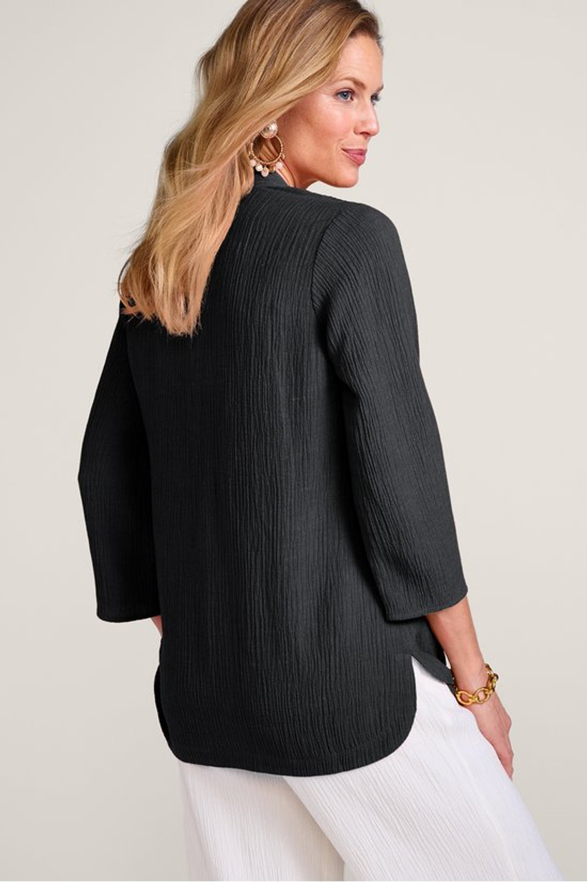 Oceo Gauze Button Tunic