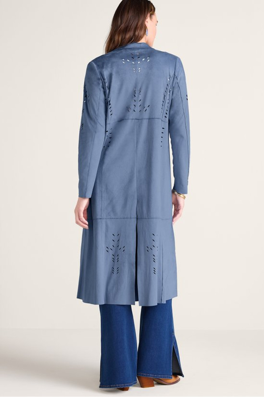 Norine Faux Suede Duster