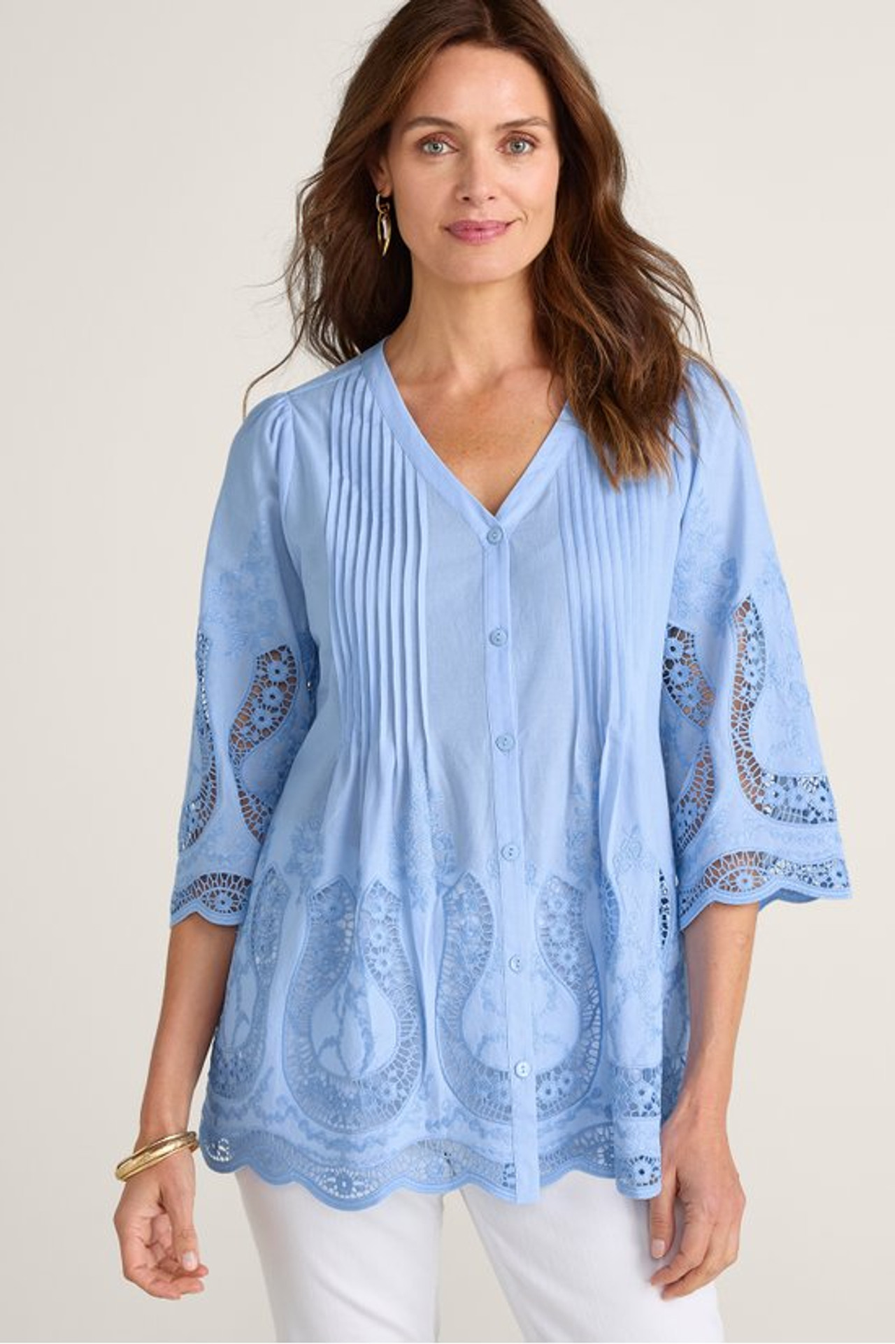 Trella Eyelet Top1203