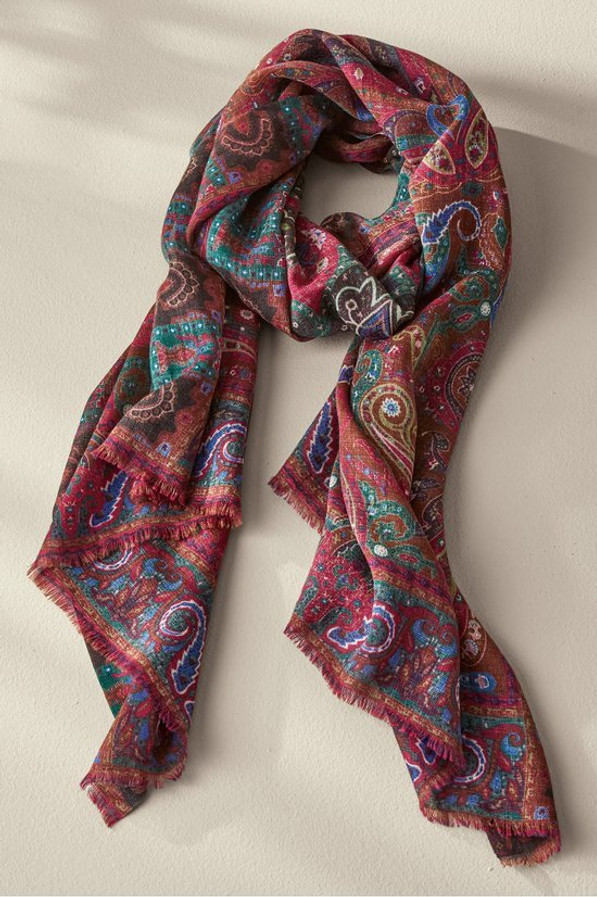 Tamara Paisley Scarf