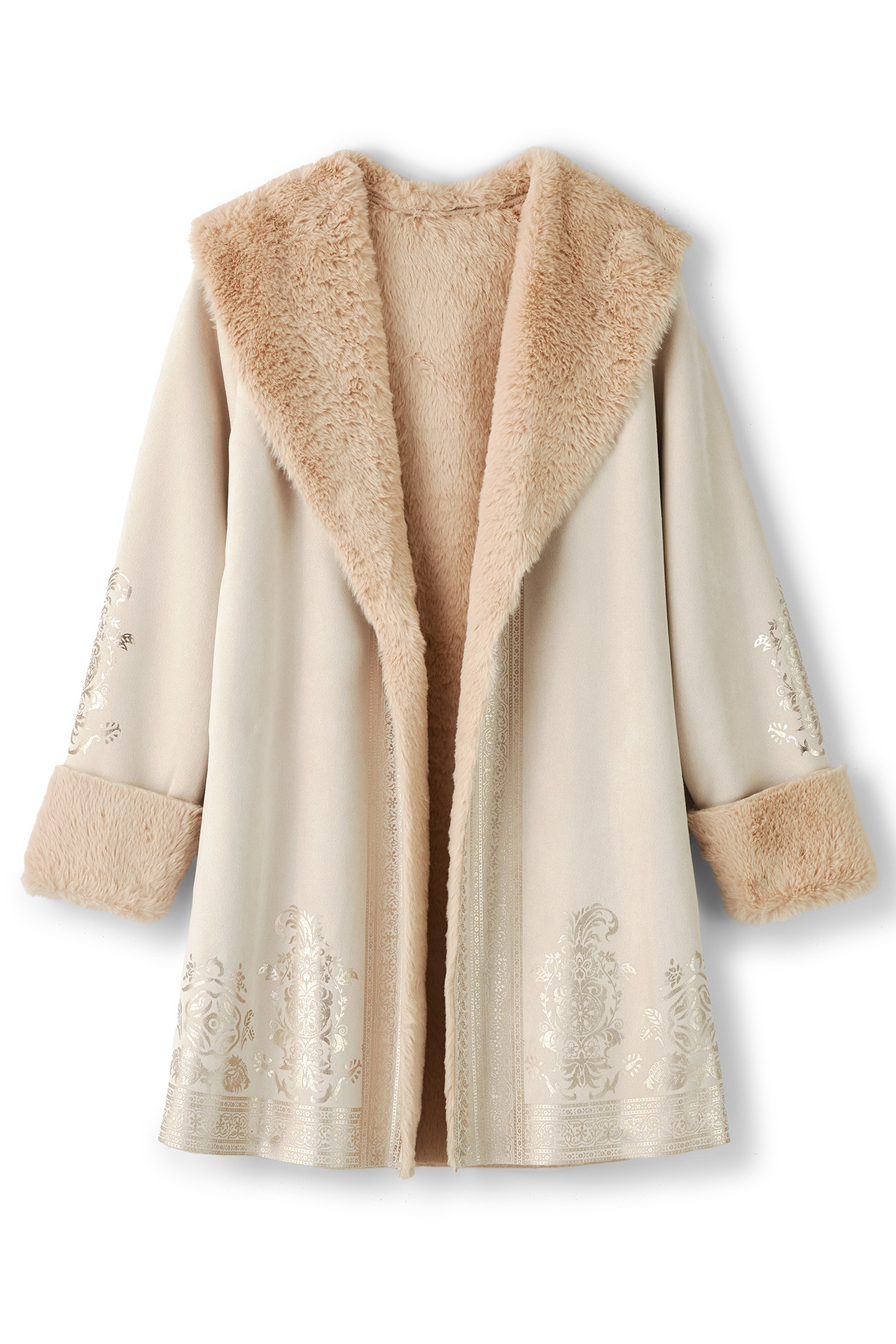 Anastasia Faux Shearling Coat