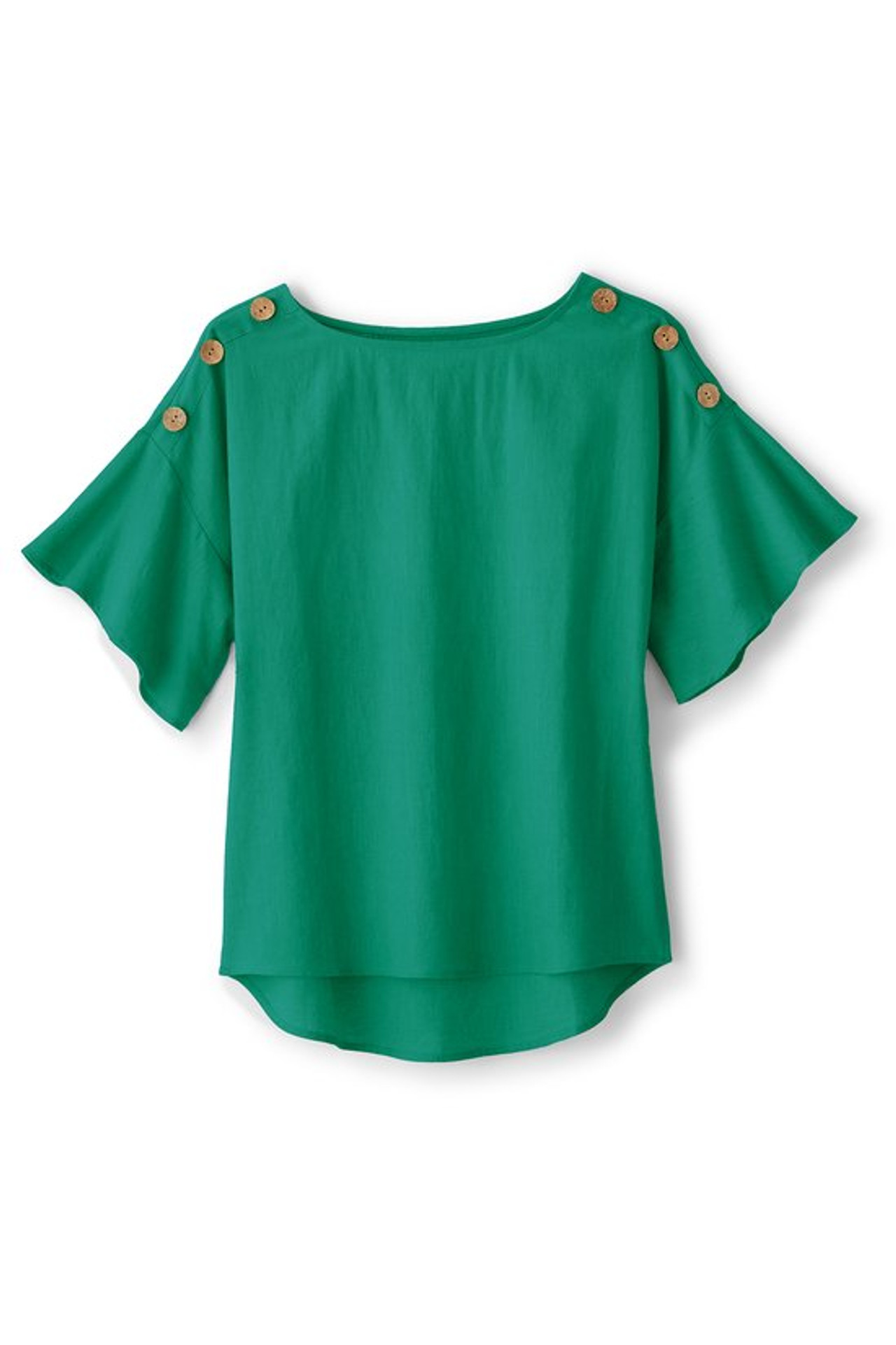 Andrea Linen Blend Pullover