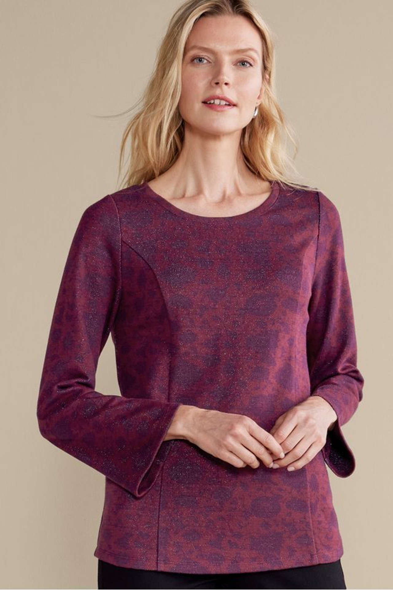 Jeri Jacquard Top