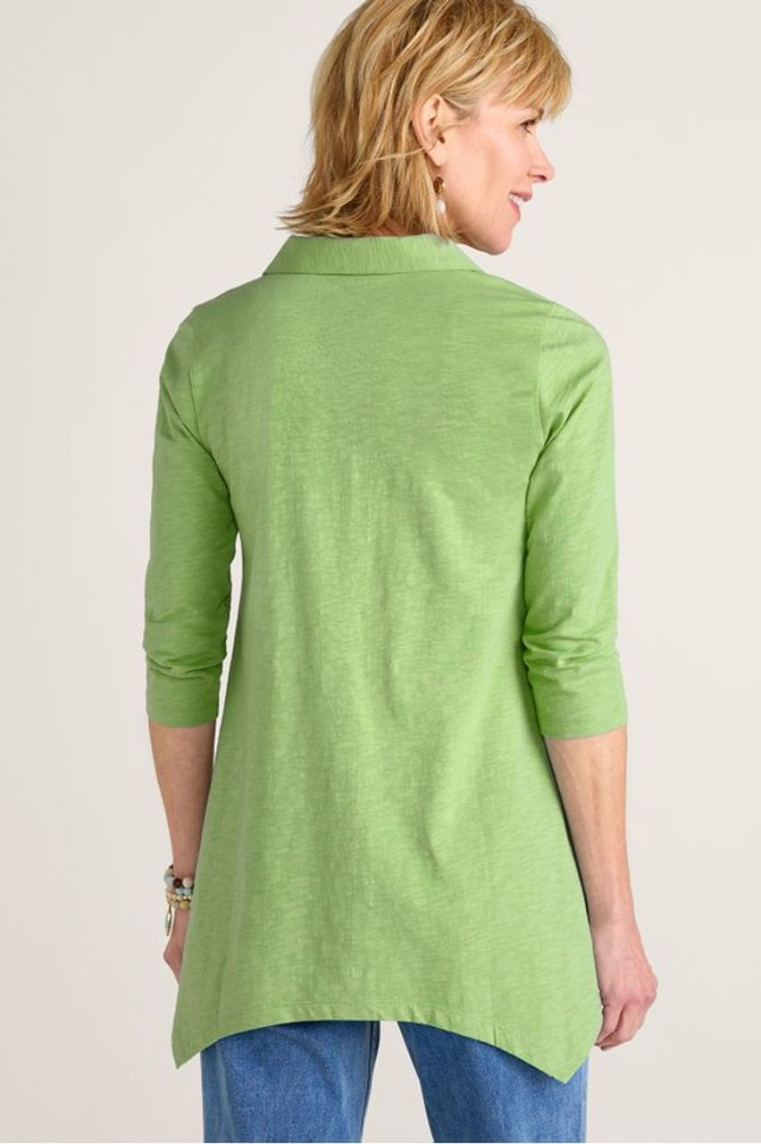 Danielle Button 3/4 Sleeve Tunic