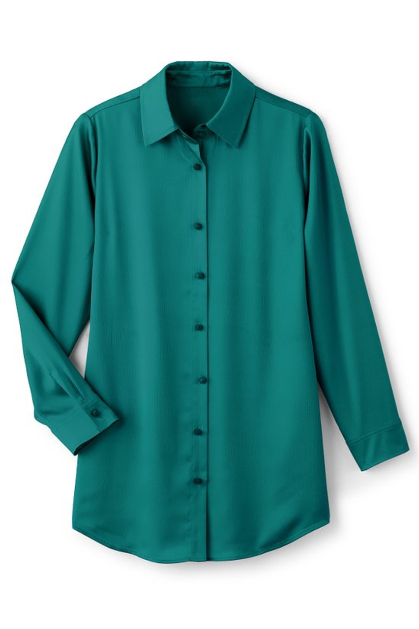 Satin Boyfriend Shirt