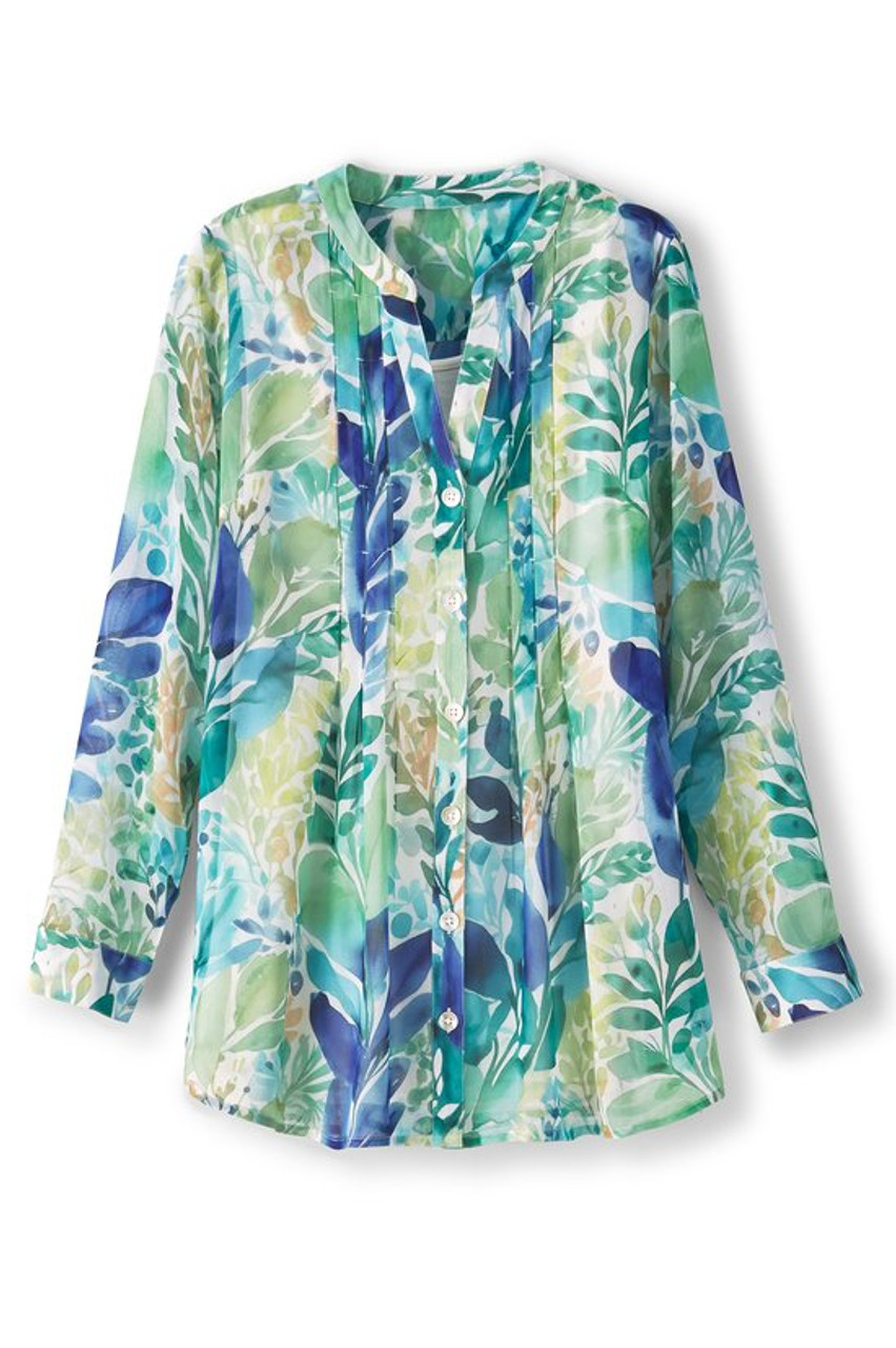 Sheer Baroque Top & Cami