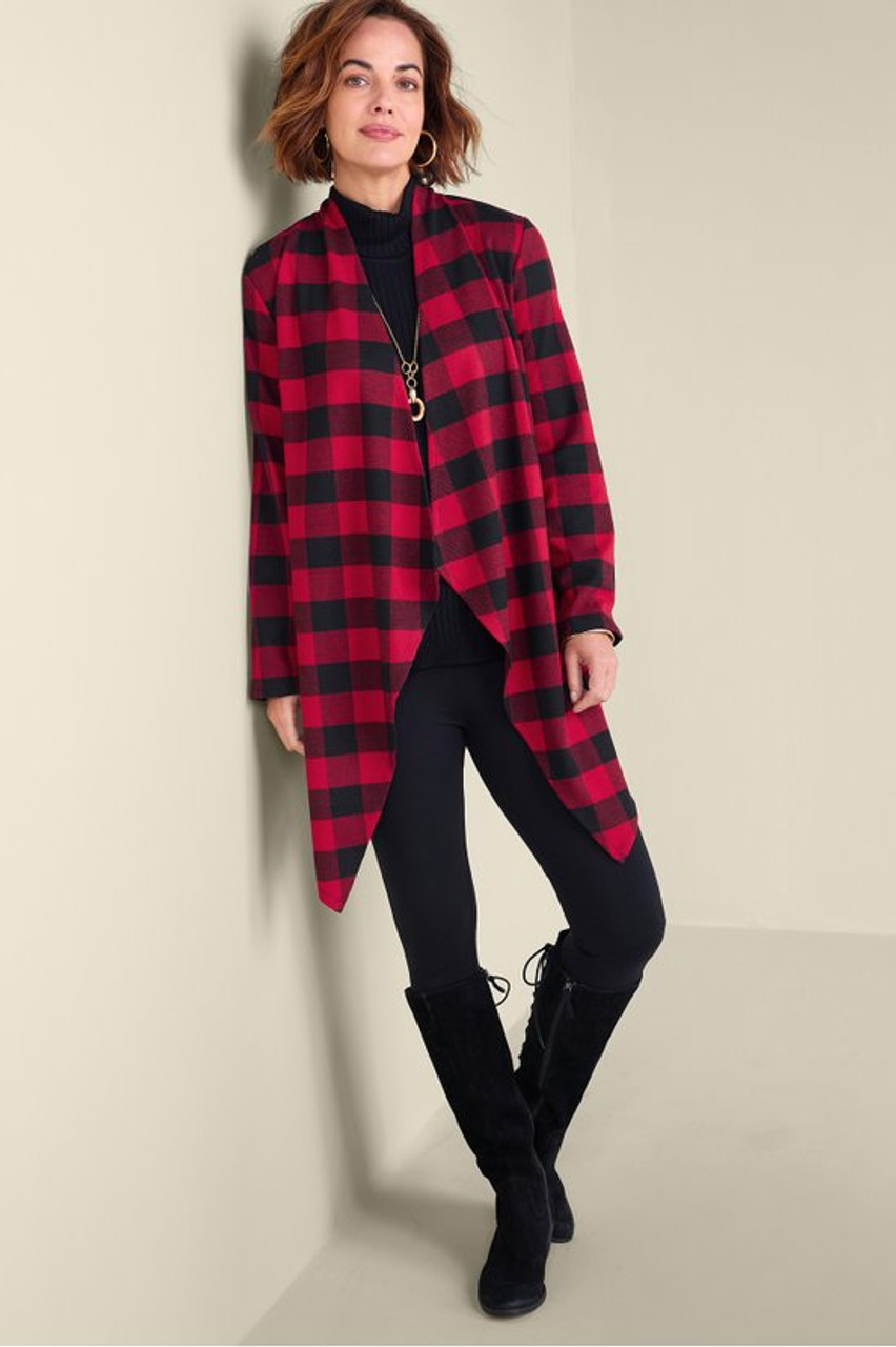 Mad About Plaid Topper