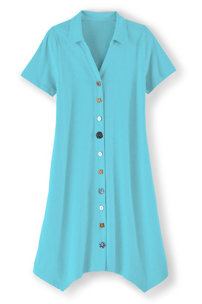 Danielle Button Dress1338