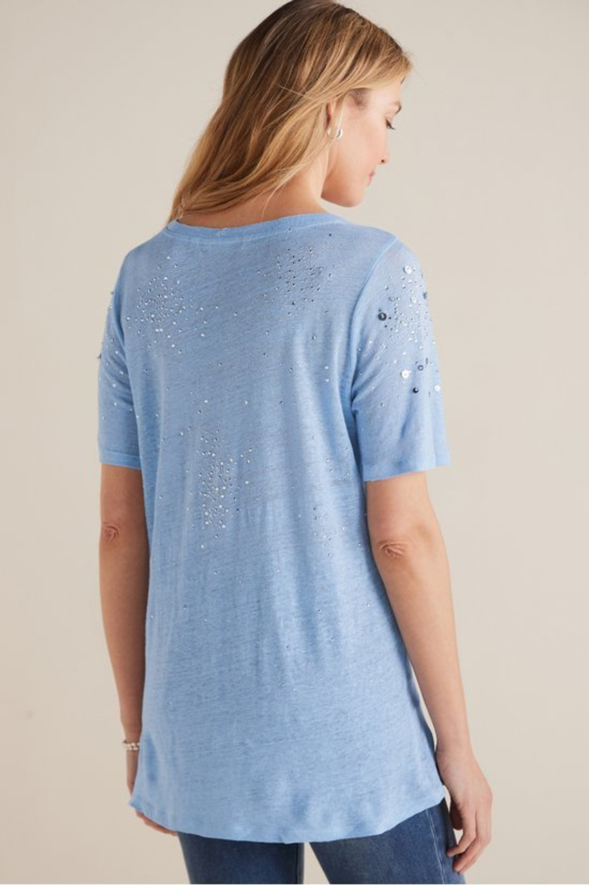 Astra Linen Tee