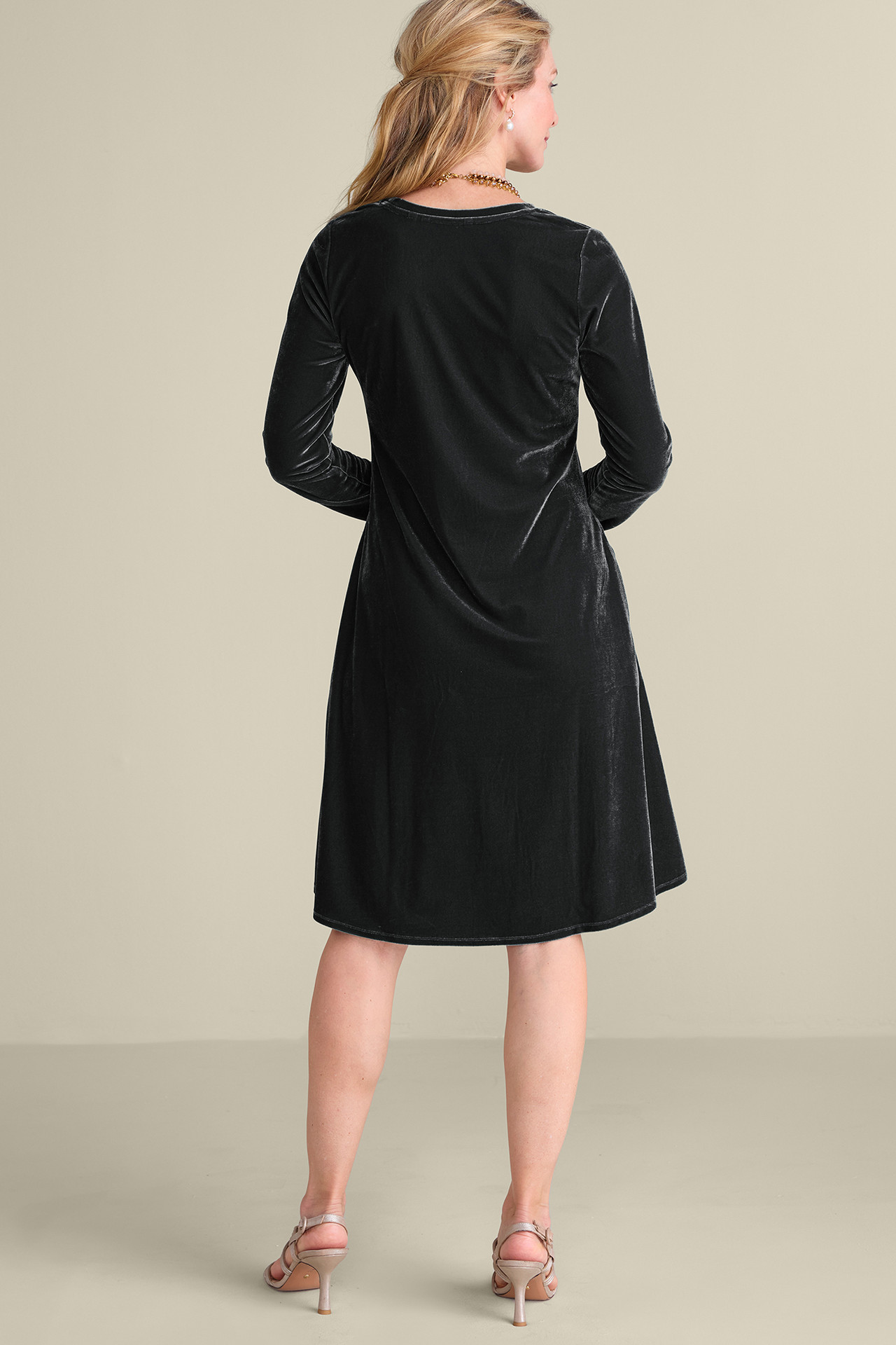 Short Santiago Velvet Dress