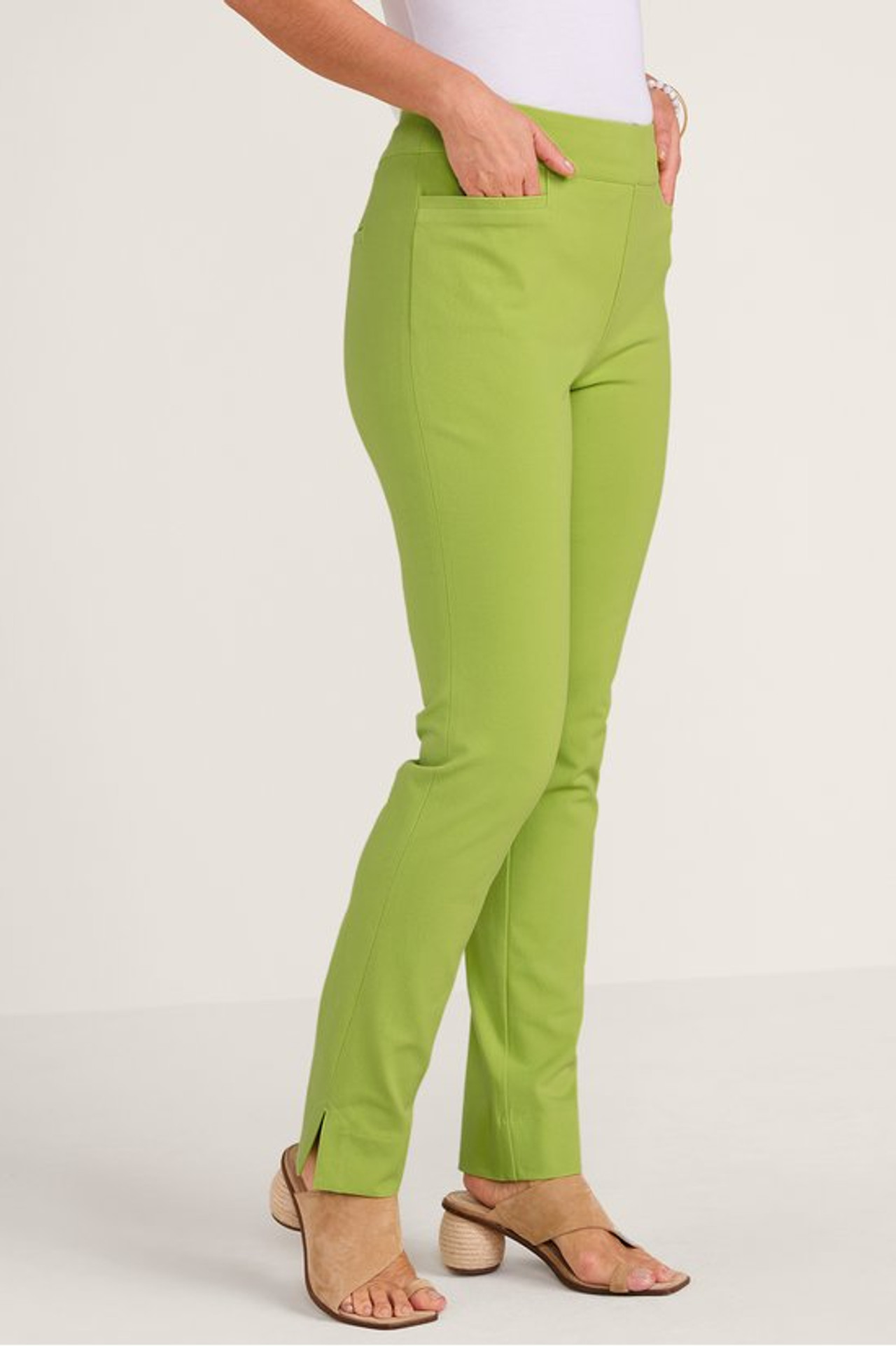 SoftEssential™ SUPERLA Slim Leg Ankle Pants1179
