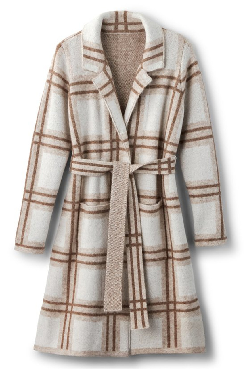 Dulcie Plaid Cardigan