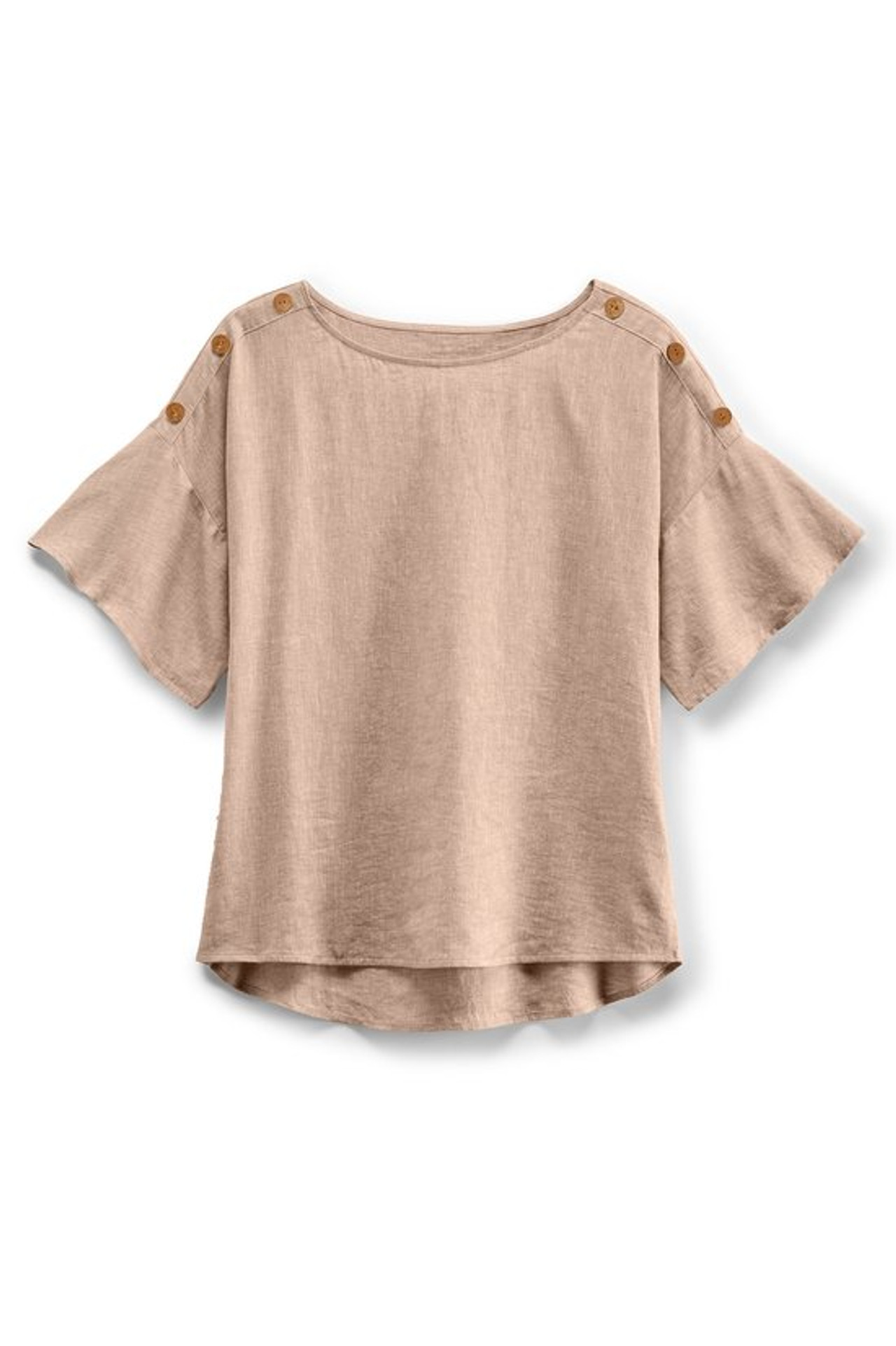 Andrea Linen Blend Pullover