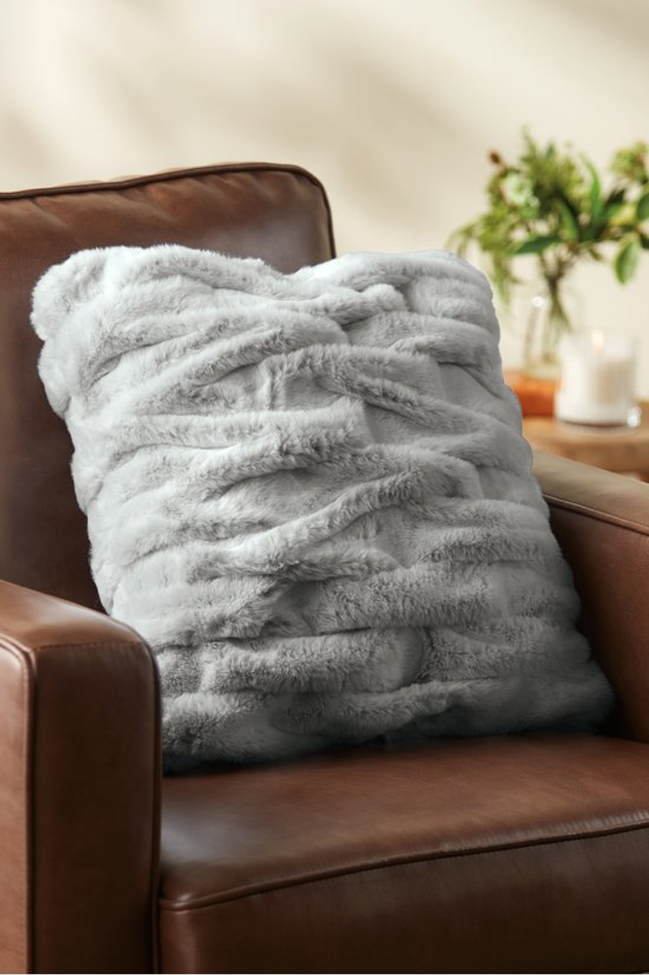 La Parisienne Faux Fur Pillow