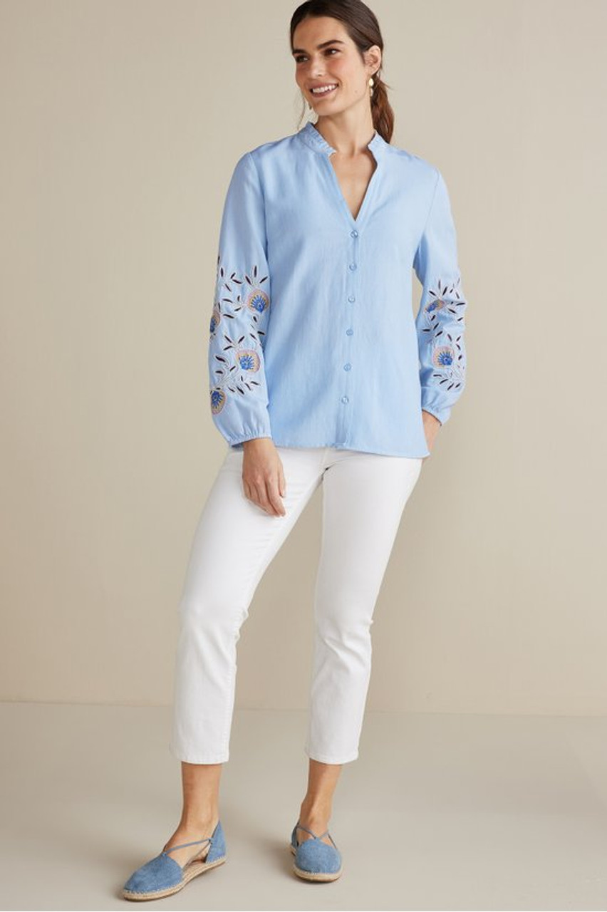 Titania Embroidered Top