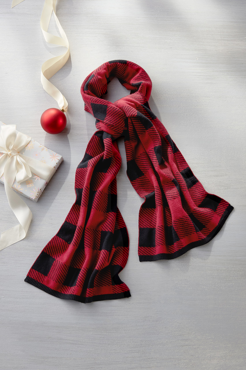 Bera Plaid Scarf