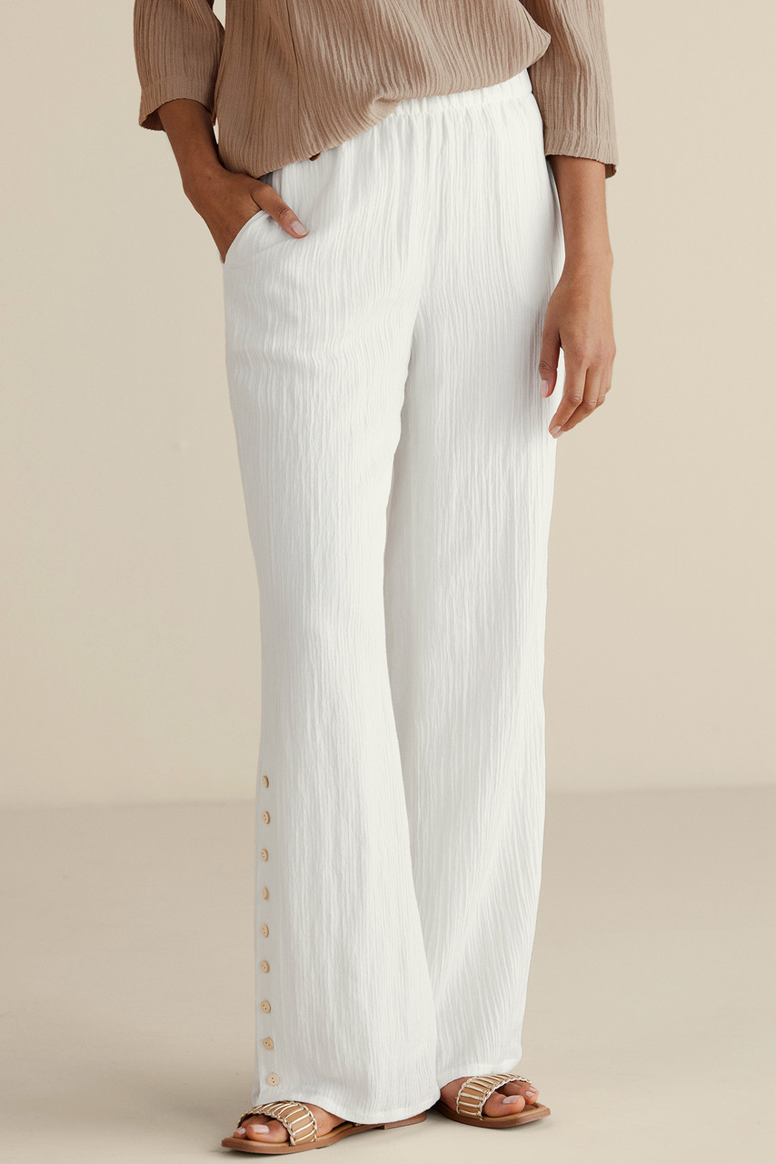 Oceo Gauze Wide-Leg Pants1474