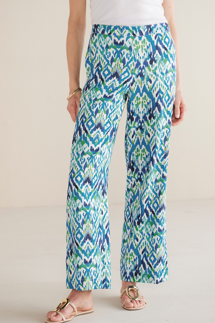 Sonoma Linen Blend Wide Leg Pants