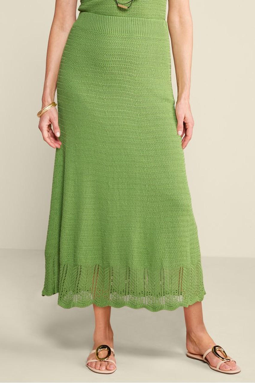 April Crochet Sweater Skirt