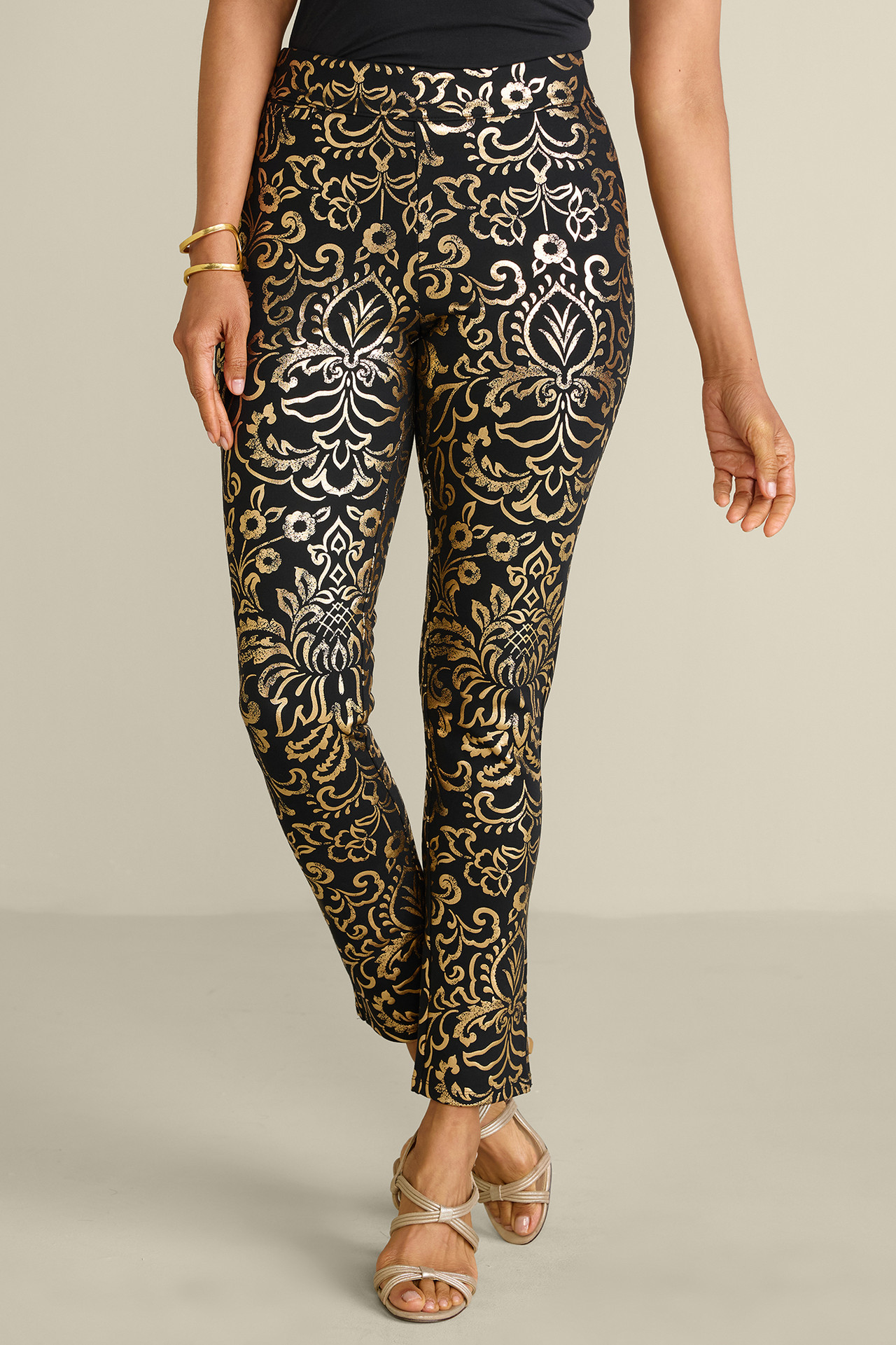 SoftEssential™ Ponte Slim Leg Pants1182