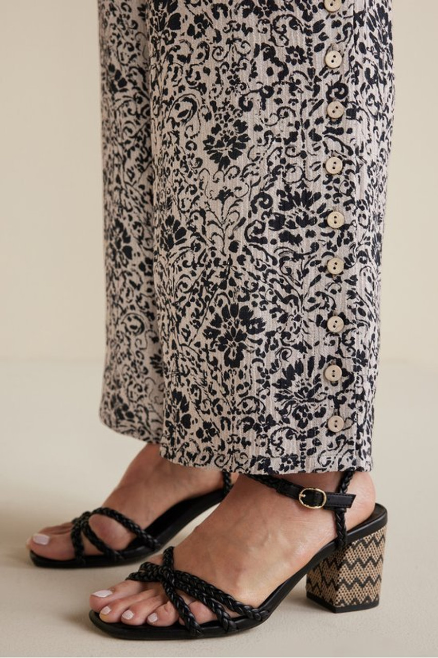 Oceo Gauze Wide-Leg Pants1474