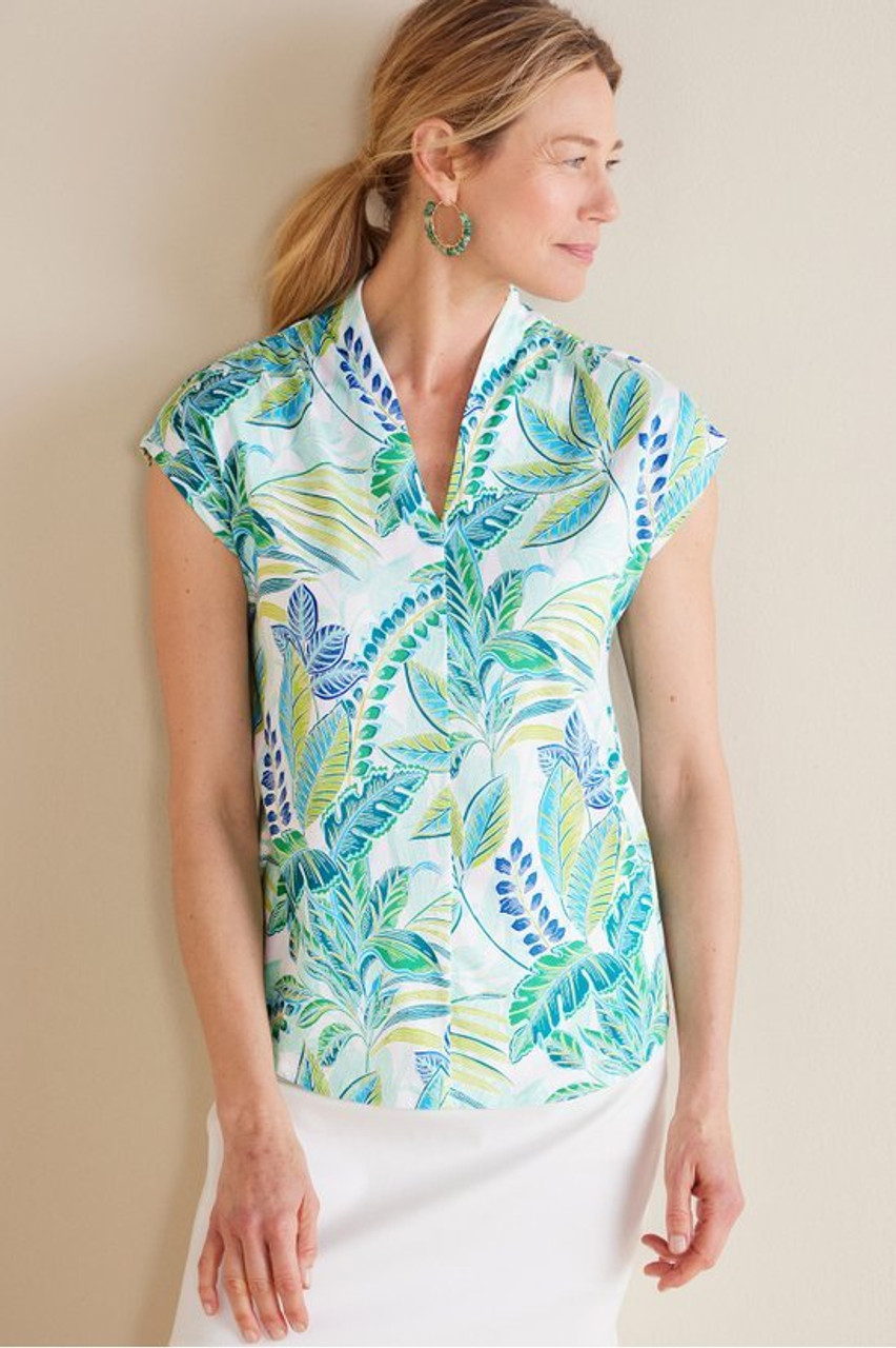 Twilight Luau Printed Tunic