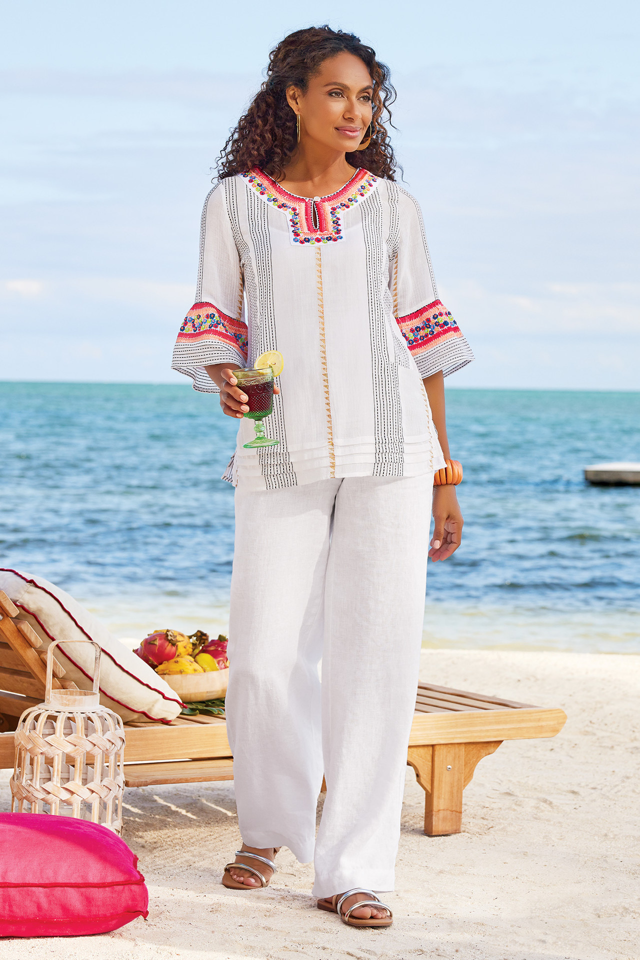 Aliso Point Linen Pants