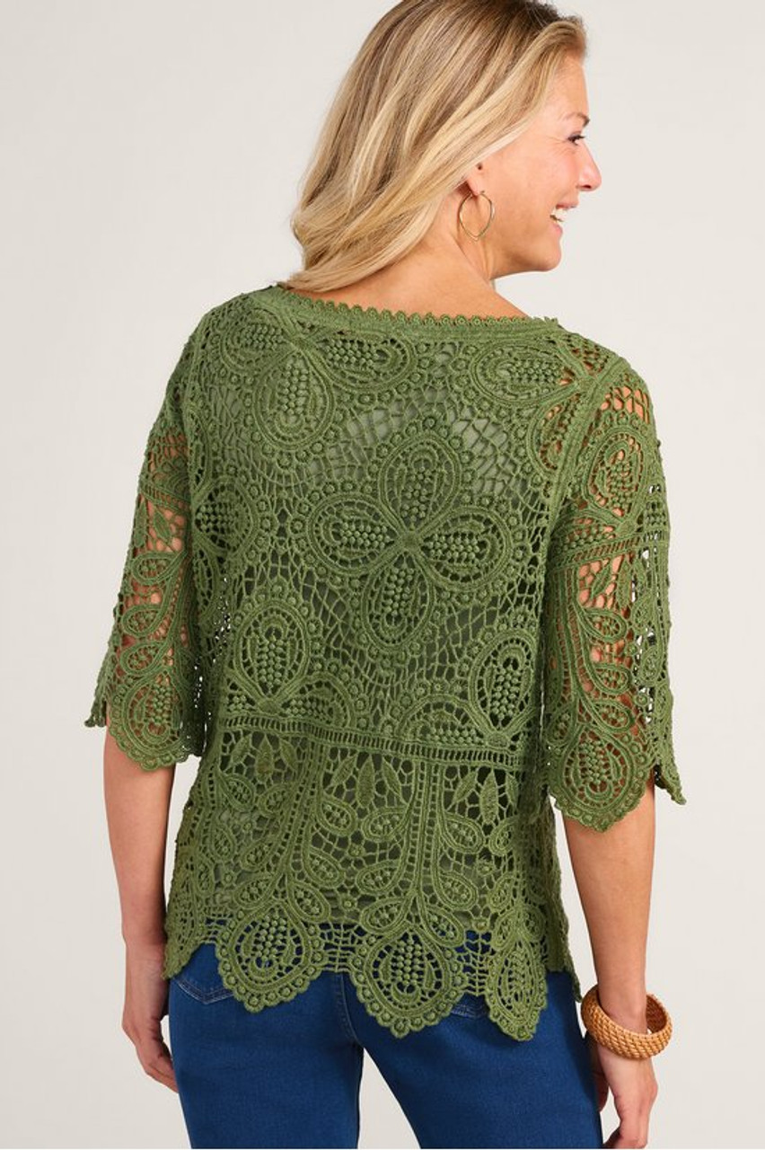 Lettie Lace Sweater & Tank