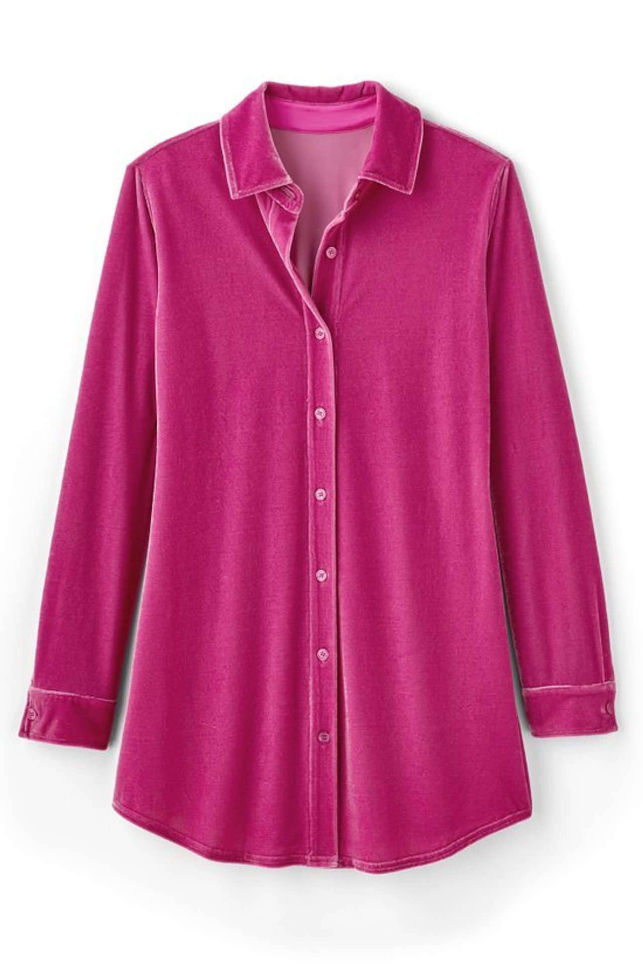 Velvet Boyfriend Tunic Shirt1479